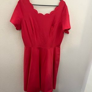 Chic Soul Plus Dress 2X - Pink